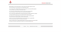 Desktop Screenshot of mymitsubishi.eu